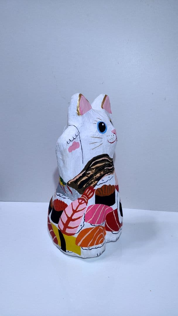 招き猫 張り子
