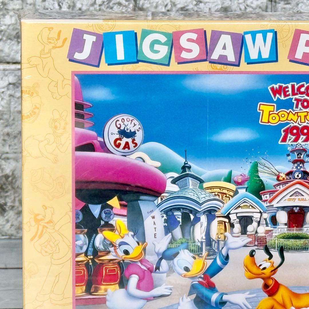 新品未開封 Disney TOONTOWN ジグソーパズル1000pcs.