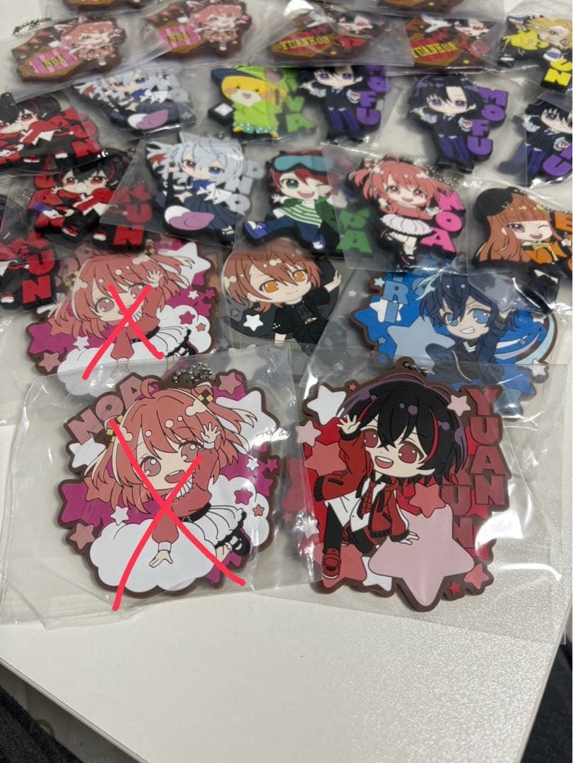カラフルピーチ　一番くじ　からぴち　ゆあん　どぬく　のあ　えと　もふ　なおきり