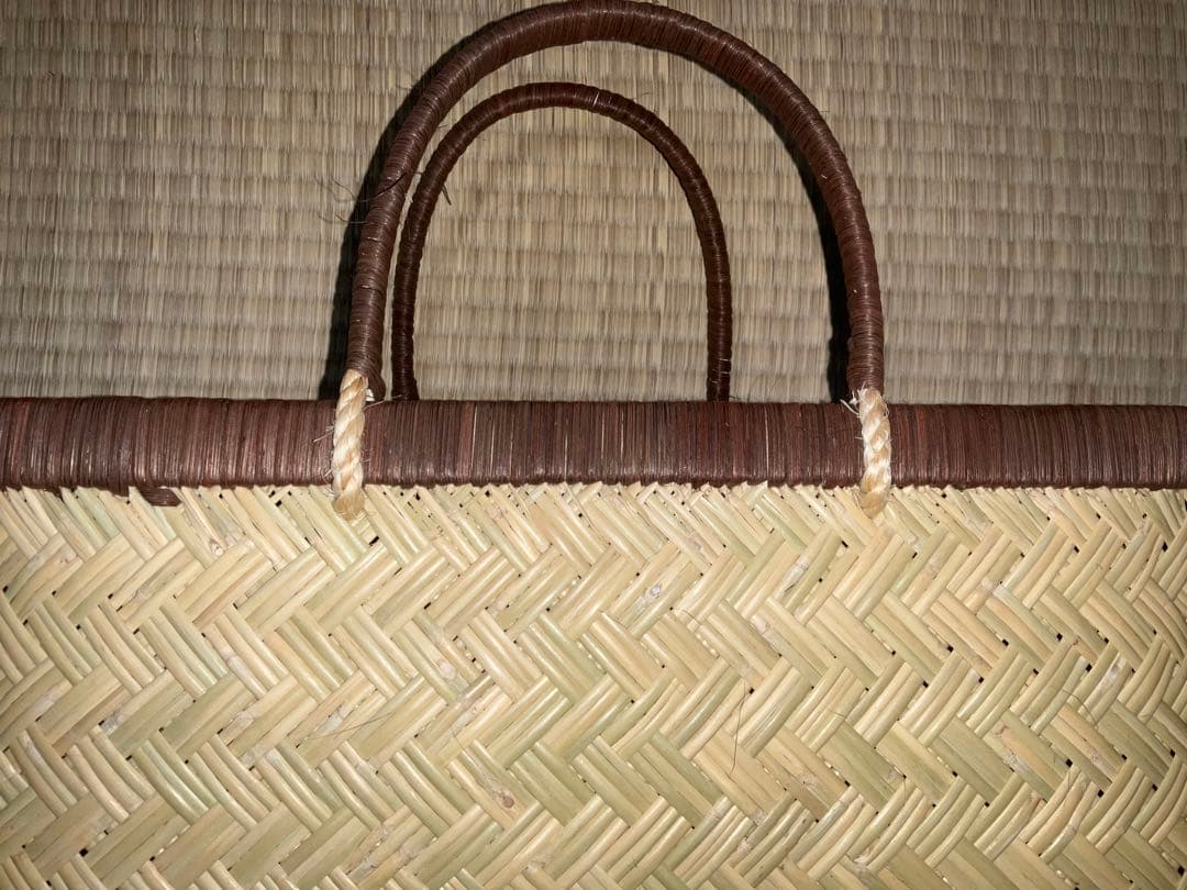 鳥越竹細工　市場かご　新品　大中小サイズ3点セット●期間限定●