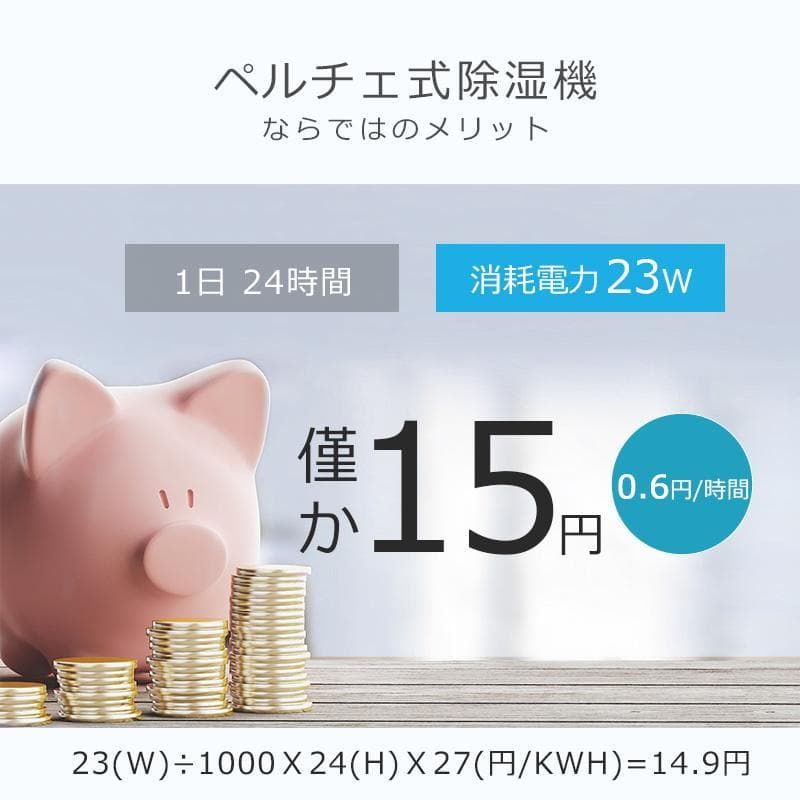 除湿機 コンパクト 20畳 480ml/日 強力除湿 1000ml AR-D02