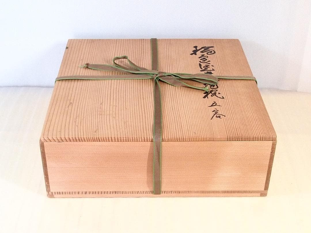 【美品】輪島塗 五島屋謹製 絵変わり草花蒔絵 煮物椀5客 雑煮椀/大椀 漆器食器