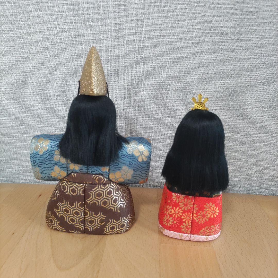 お雛様ペア　木目込人形　ひな祭りෆ⁠╹⁠ ⁠.̮⁠ ⁠╹⁠ෆ