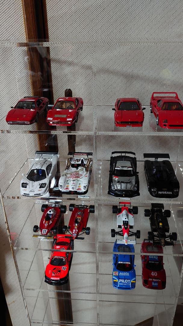 ミニカーディスプレイケース(ミニカーは入りません)