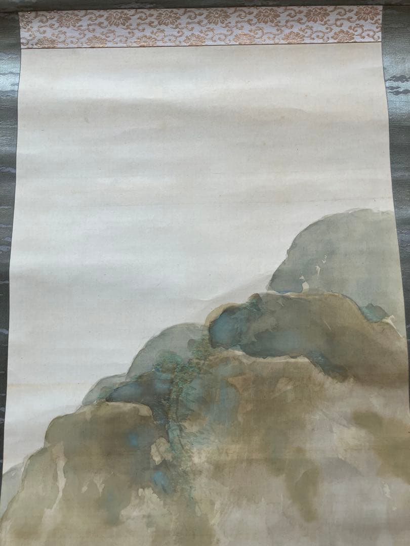清泉筆『山水』四幅対掛軸
