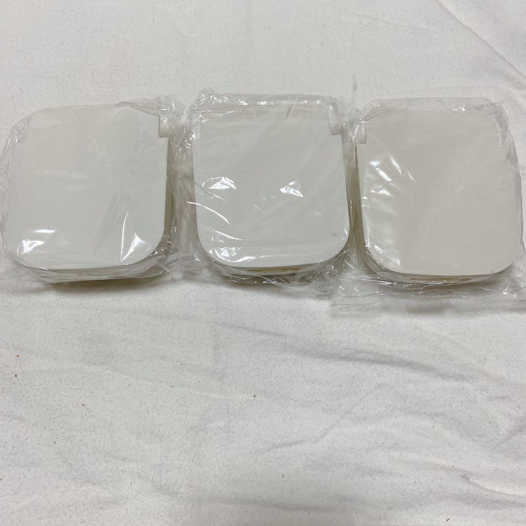 リモコンラック 穴あけ不要 3個セット 壁掛け 小物入れ ホワイト