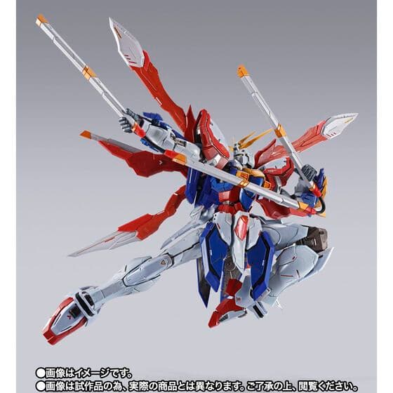 L BUILD メタルビルド ゴッドガンダム&ゴッドガンダム弐