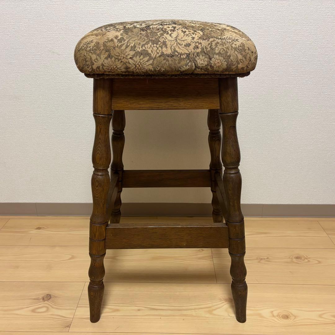 【超希少　美品】　カリモク　スツール　ビンテージ　オールドカリモク　①