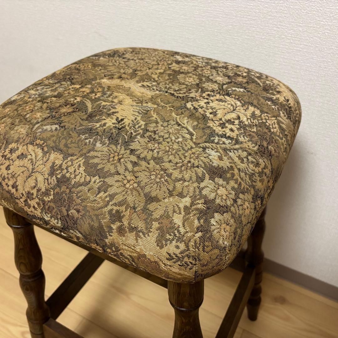 【超希少　美品】　カリモク　スツール　ビンテージ　オールドカリモク　①