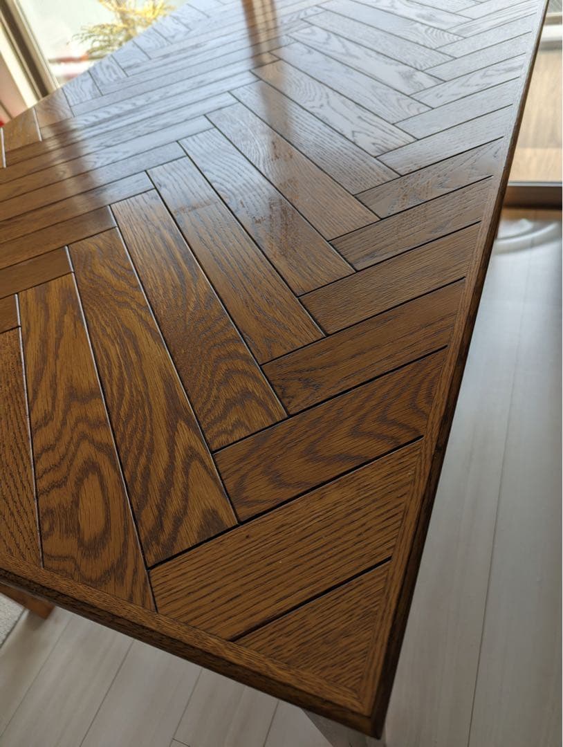 WARNER DINING TABLE ヘリンボーン ACME