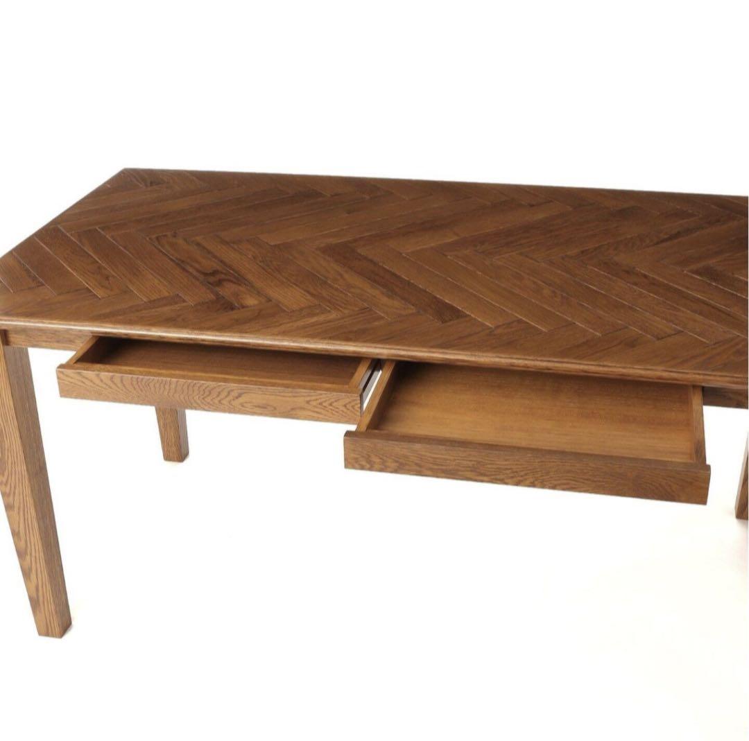 WARNER DINING TABLE ヘリンボーン ACME
