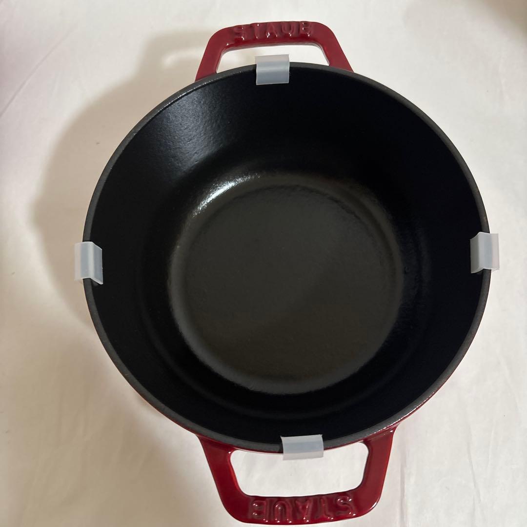 新品未使用　ストウブ WA-NABE(ワナベ)S チェリー16㎝