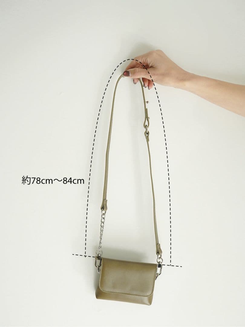 【未使用】YENN チェーンベルトポーチ 黒