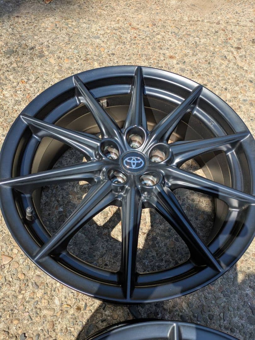 ②トヨタ GR86 RZ 純正 18インチ アルミホイール 4本