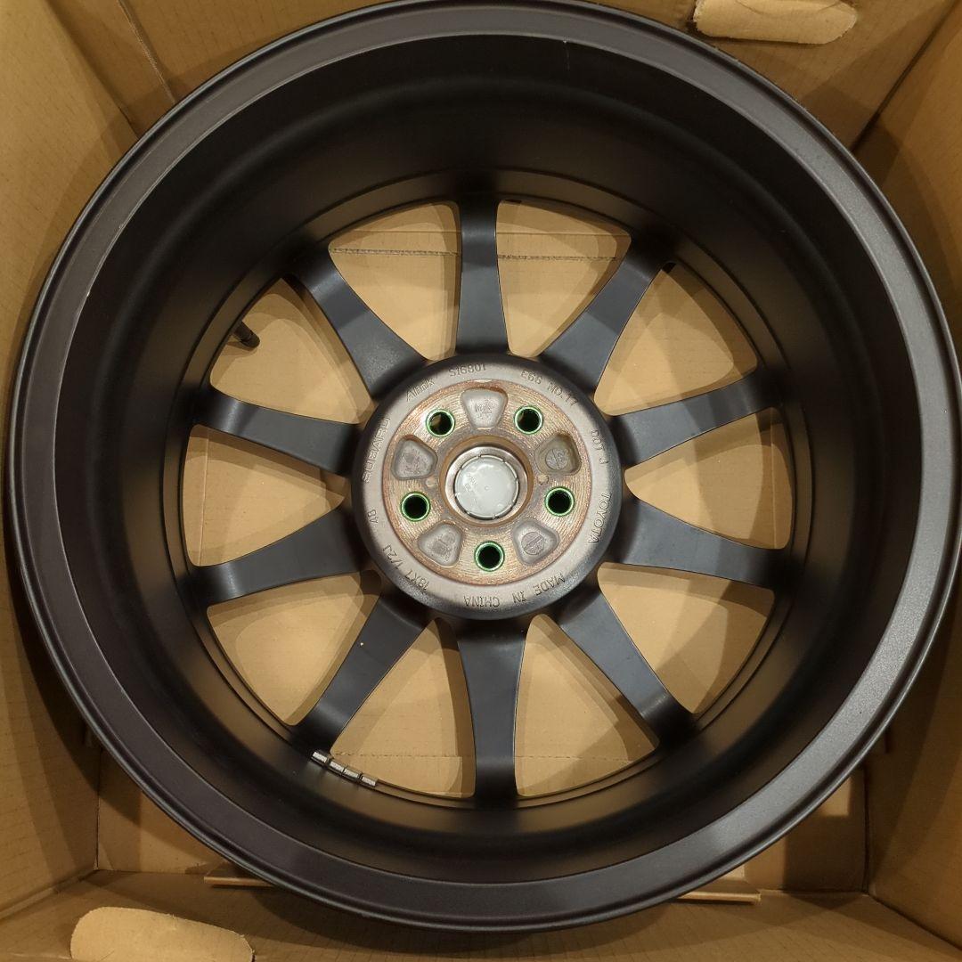 ②トヨタ GR86 RZ 純正 18インチ アルミホイール 4本