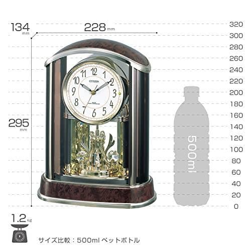 CITIZEN シチズン 電波置時計4RY658-N23