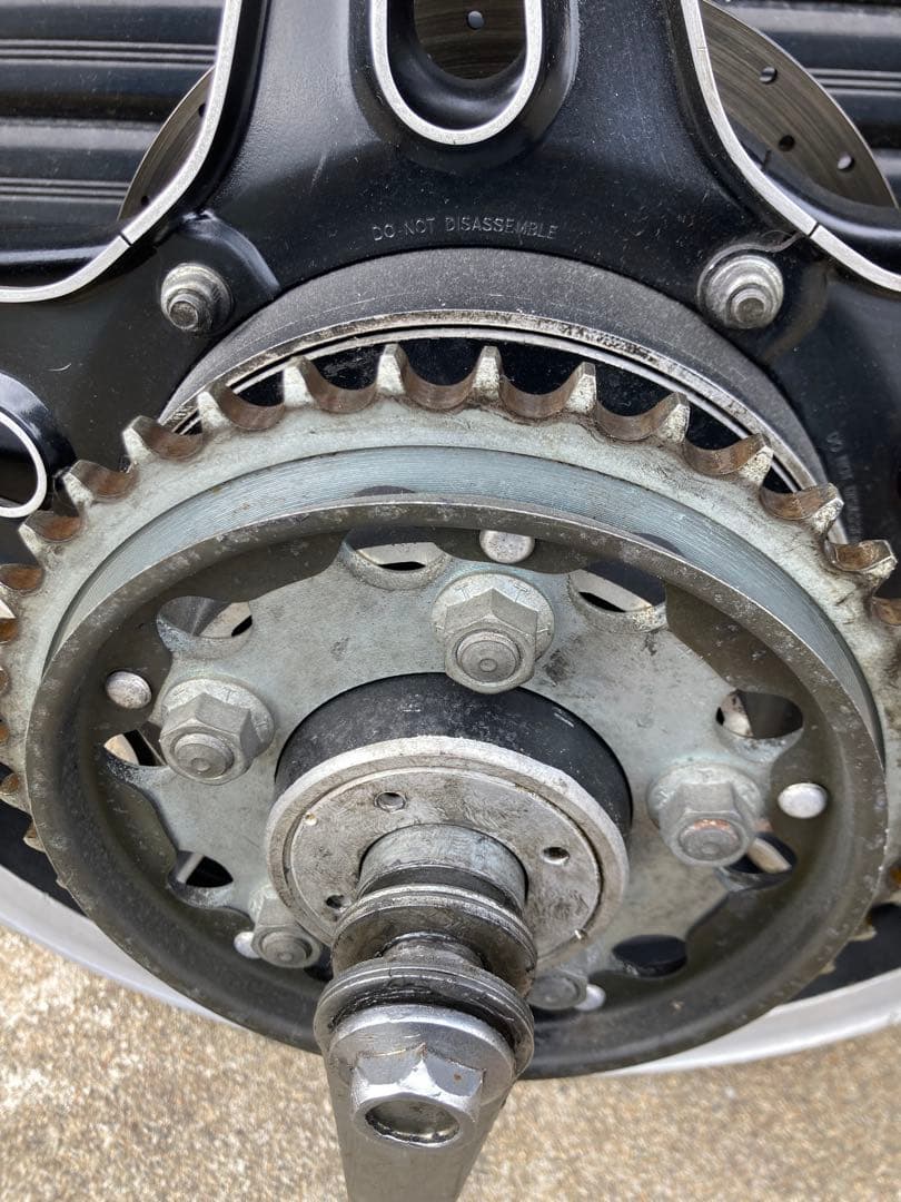 CB750F RC04 FB ホイール前後セット　裏コム　コムスターホイール