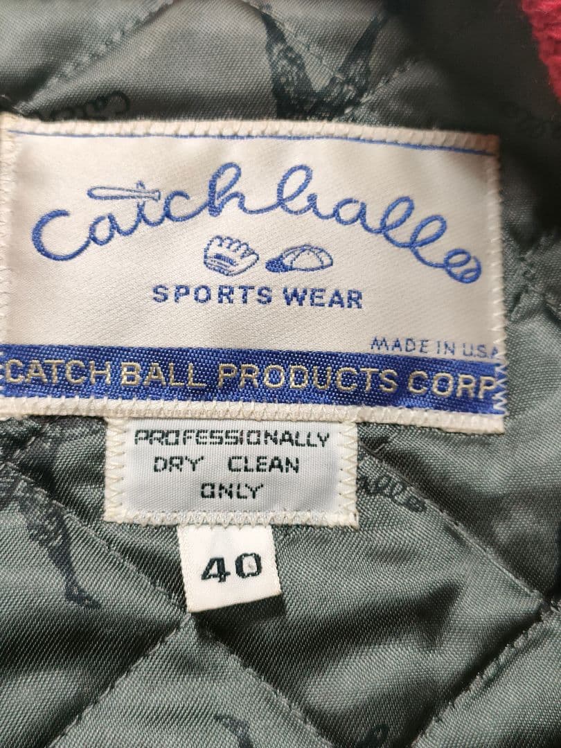 Catch ball スタジャン Dab Swingスタジャン U.S.A.製