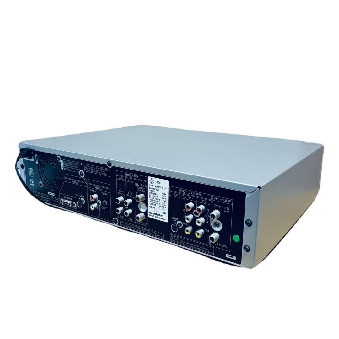 SHARP DV-RW200 VHS DVD ダビング 一体型DVDレコーダー