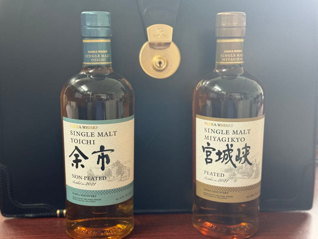 余市ノンピーテッド＆宮城峡ピーテッドセット