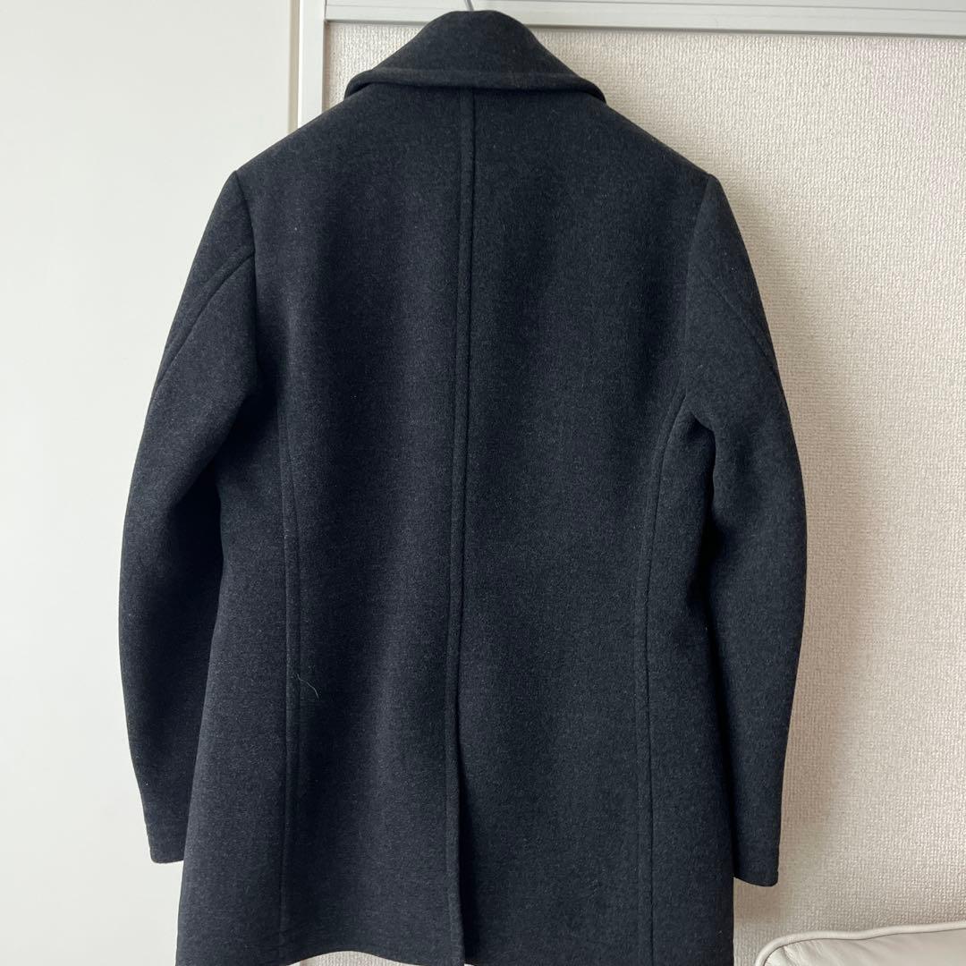 美品　ユナイテッドアローズ　ピーコート　ブラック