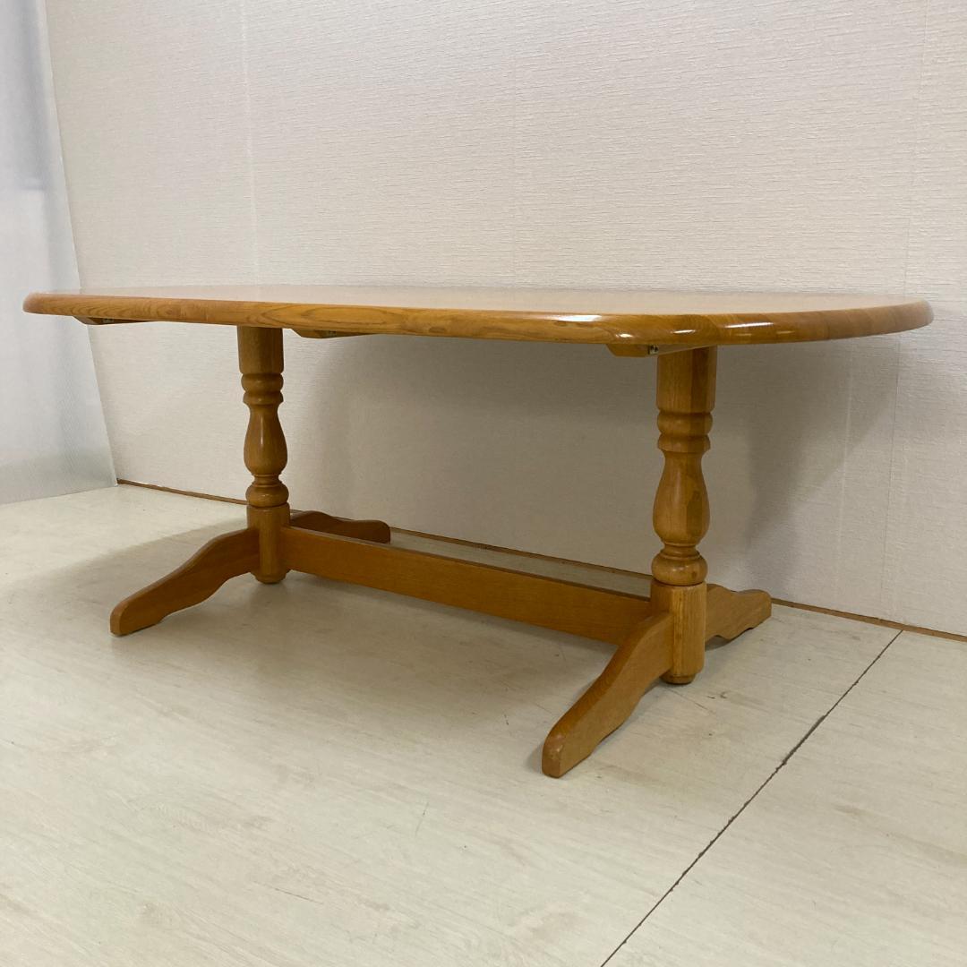 【柏木工】オーバル型　ダイニングテーブル　180ｃｍ　レトロ