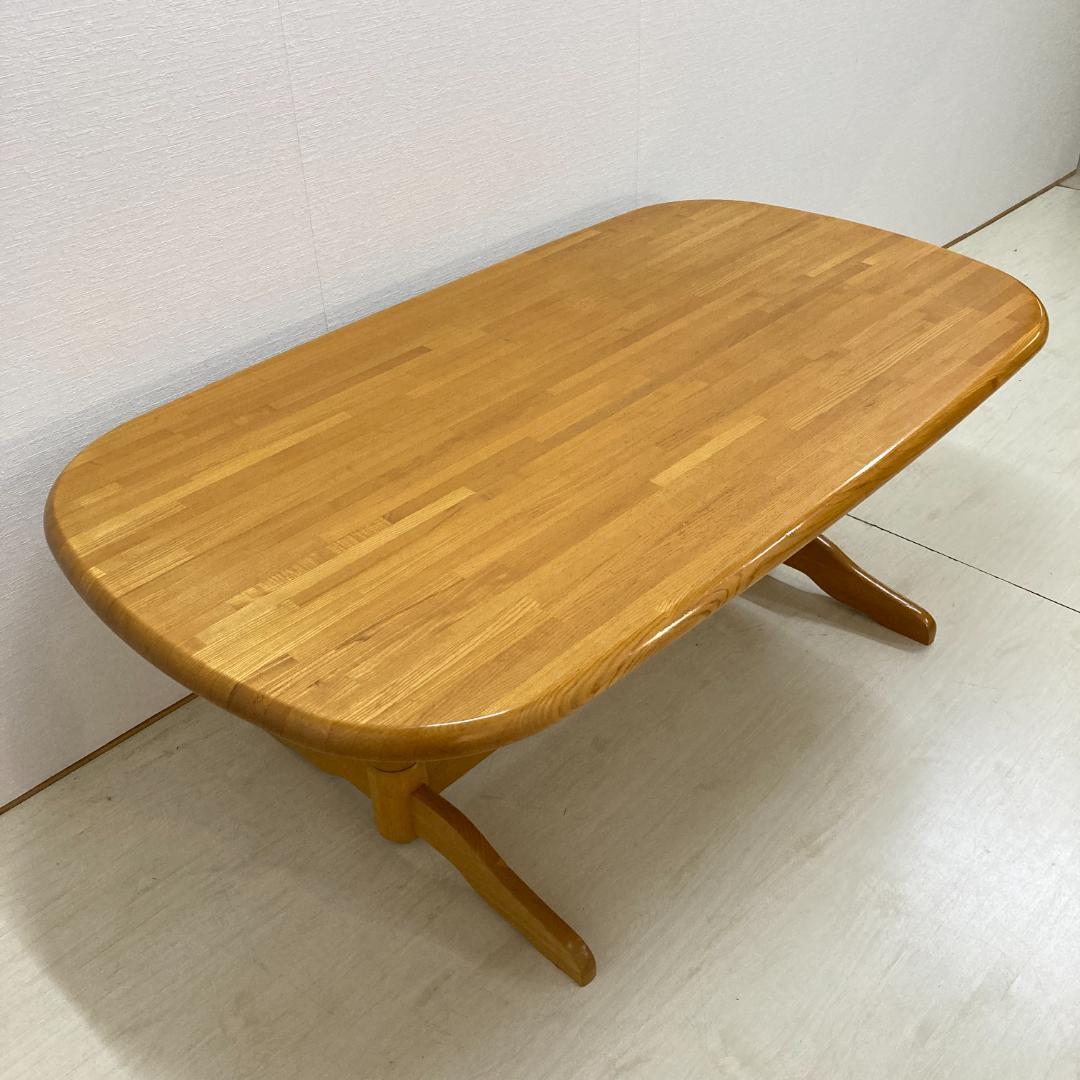 【柏木工】オーバル型　ダイニングテーブル　180ｃｍ　レトロ