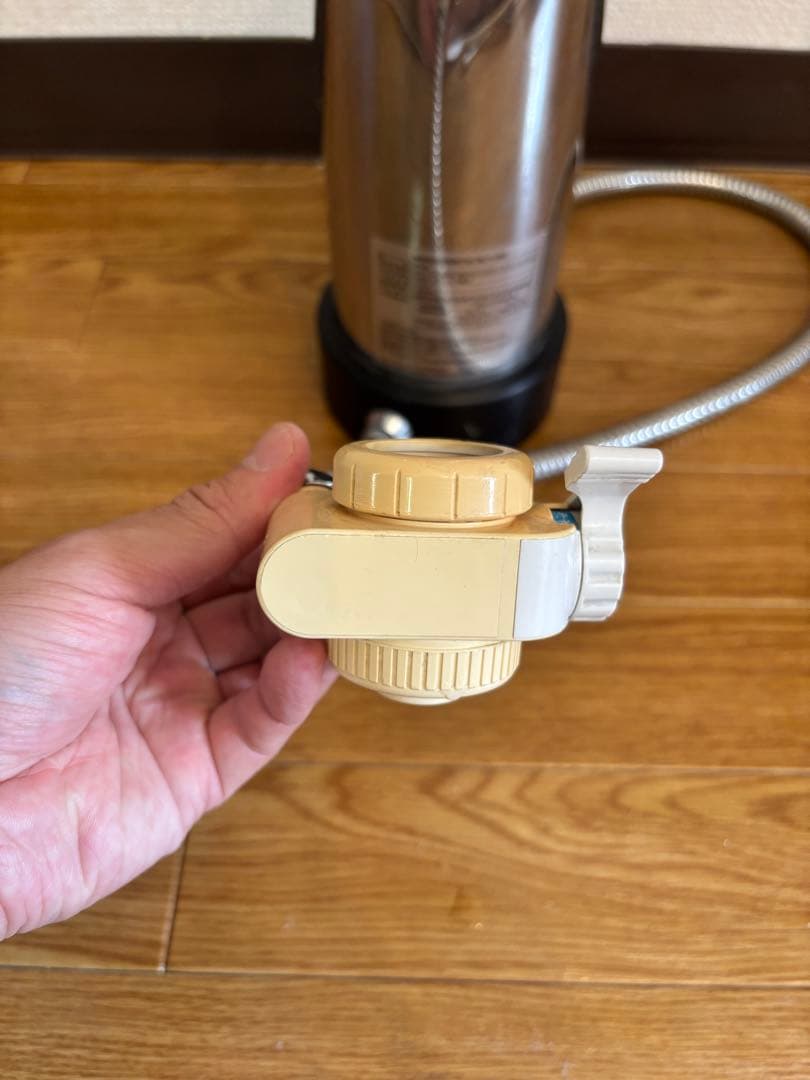 WATER LIFE 浄水器 ステンレス製 ホース付き