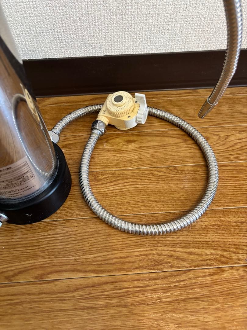 WATER LIFE 浄水器 ステンレス製 ホース付き