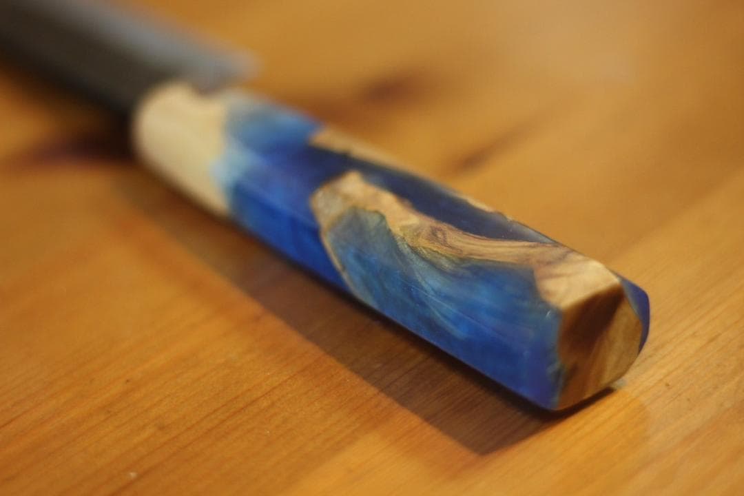 本格三徳包丁(柄ウッドレジン)