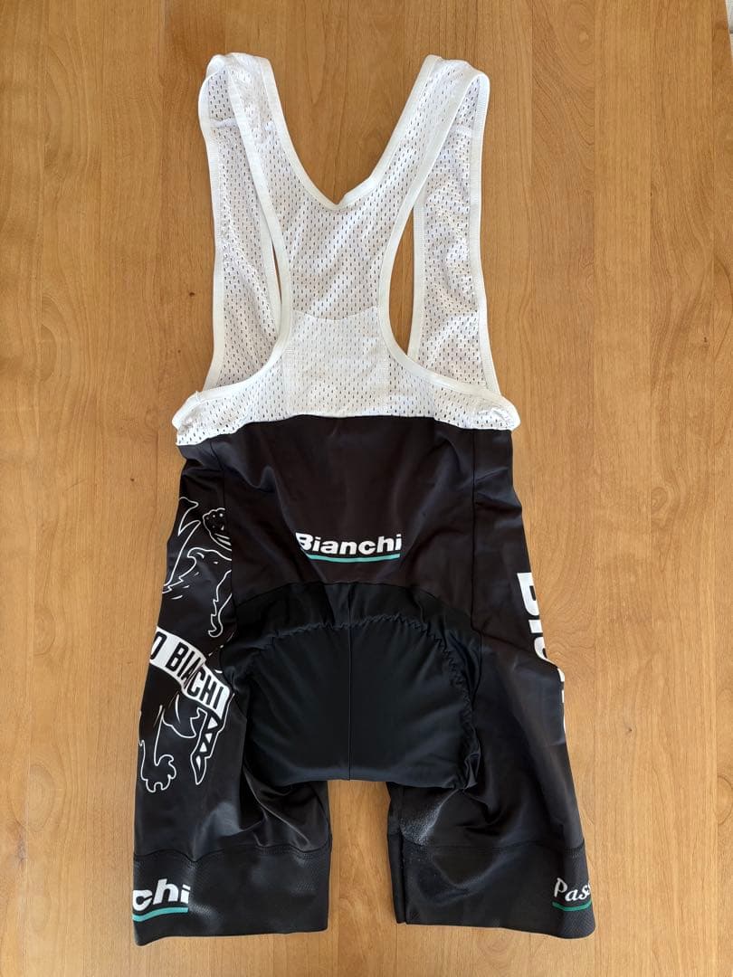 【ブランド正規品】Bianchi 半袖サイクルジャージ ビブタイツ 上下セット