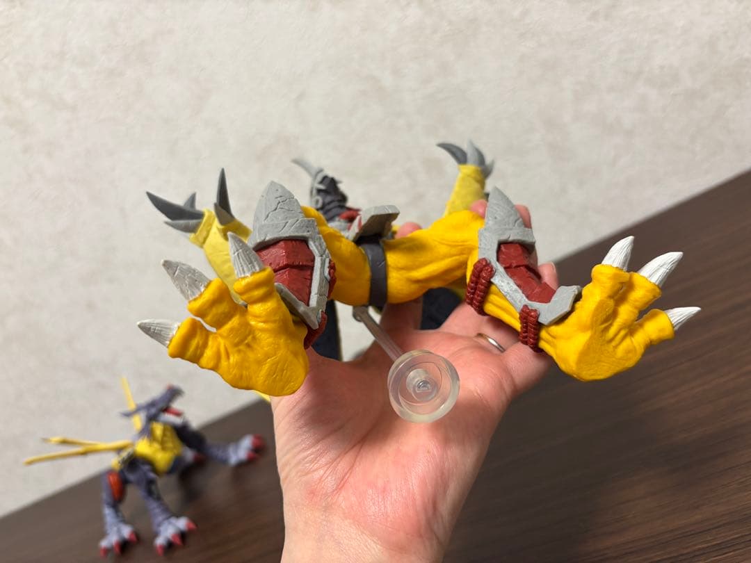 一番くじ　デジモン　究極進化　ラストワンウォーグレイモン　B賞メタルガルルモン