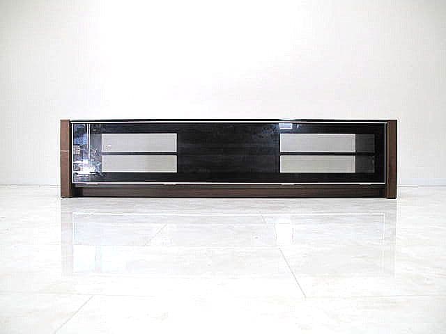 シギヤマ モダンスタイルテレビボード スモークガラスW170.5cm　TVボード