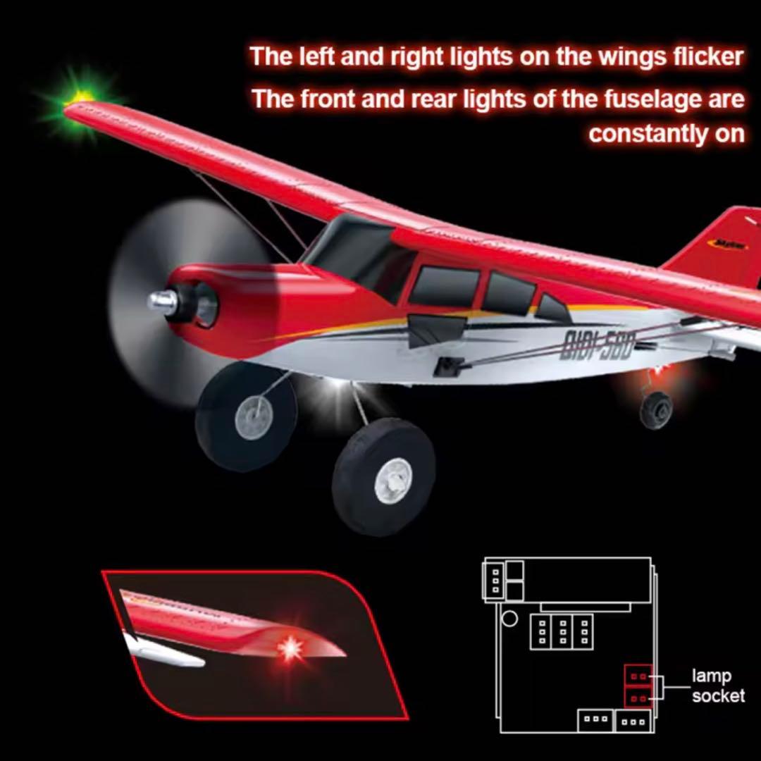 3D/6G 5 ウェイリモートコントロールラジコン飛行機