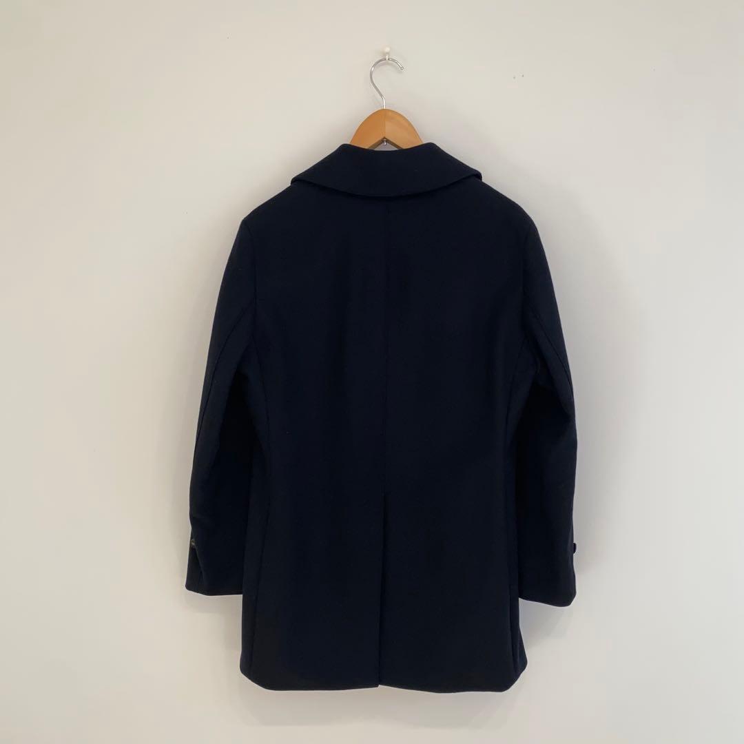 【美品】定価79200円トゥモローランドピルグリムメンズピーコートPコートS,M