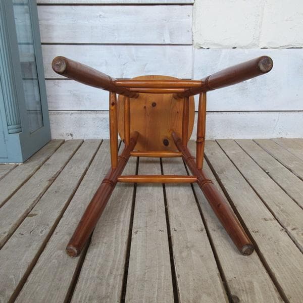 イギリス ビンテージ 家具 ハイスツール カウンタースツール 英国 4774e