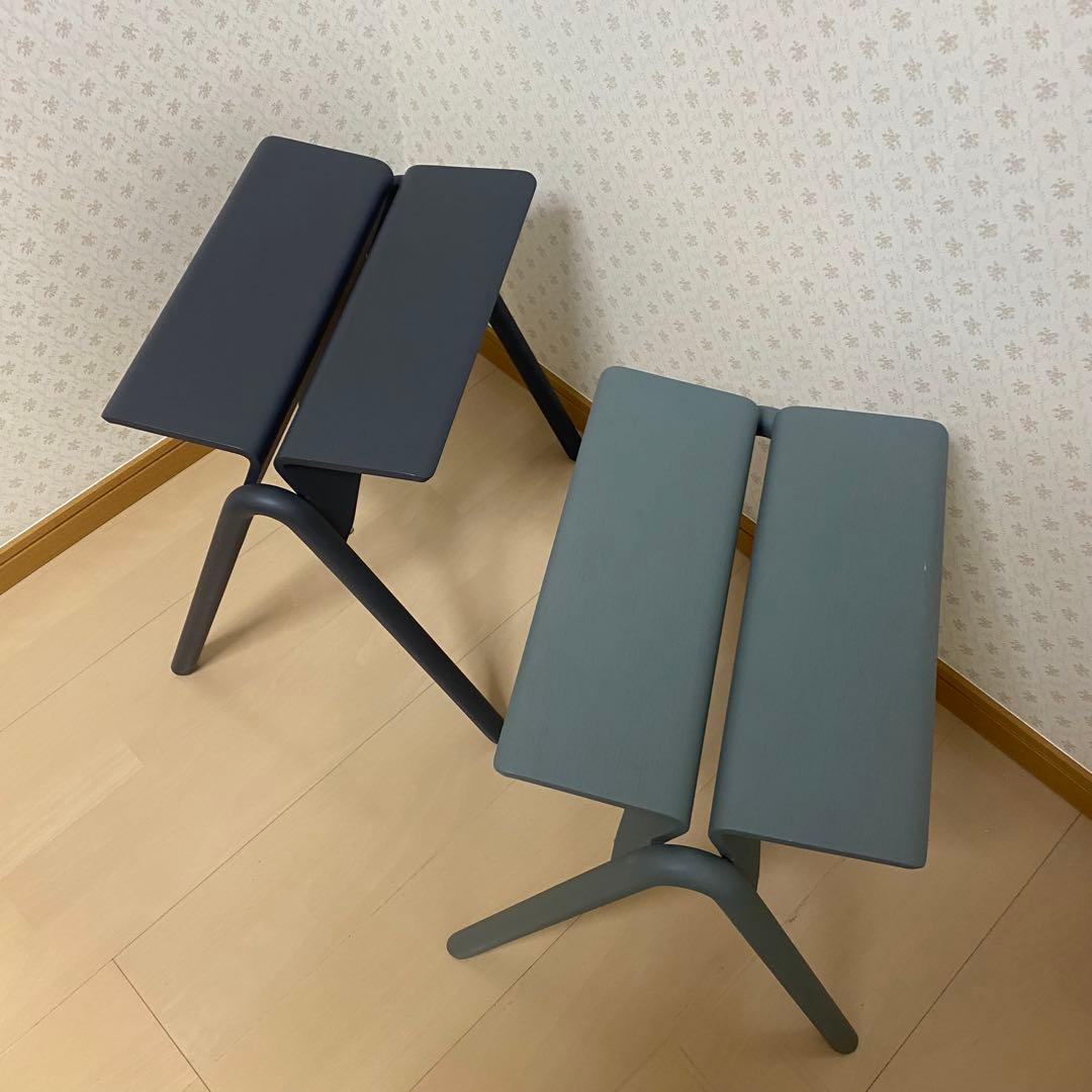 【受賞デザイン】KAMOME STOOL カモメスツール 2脚