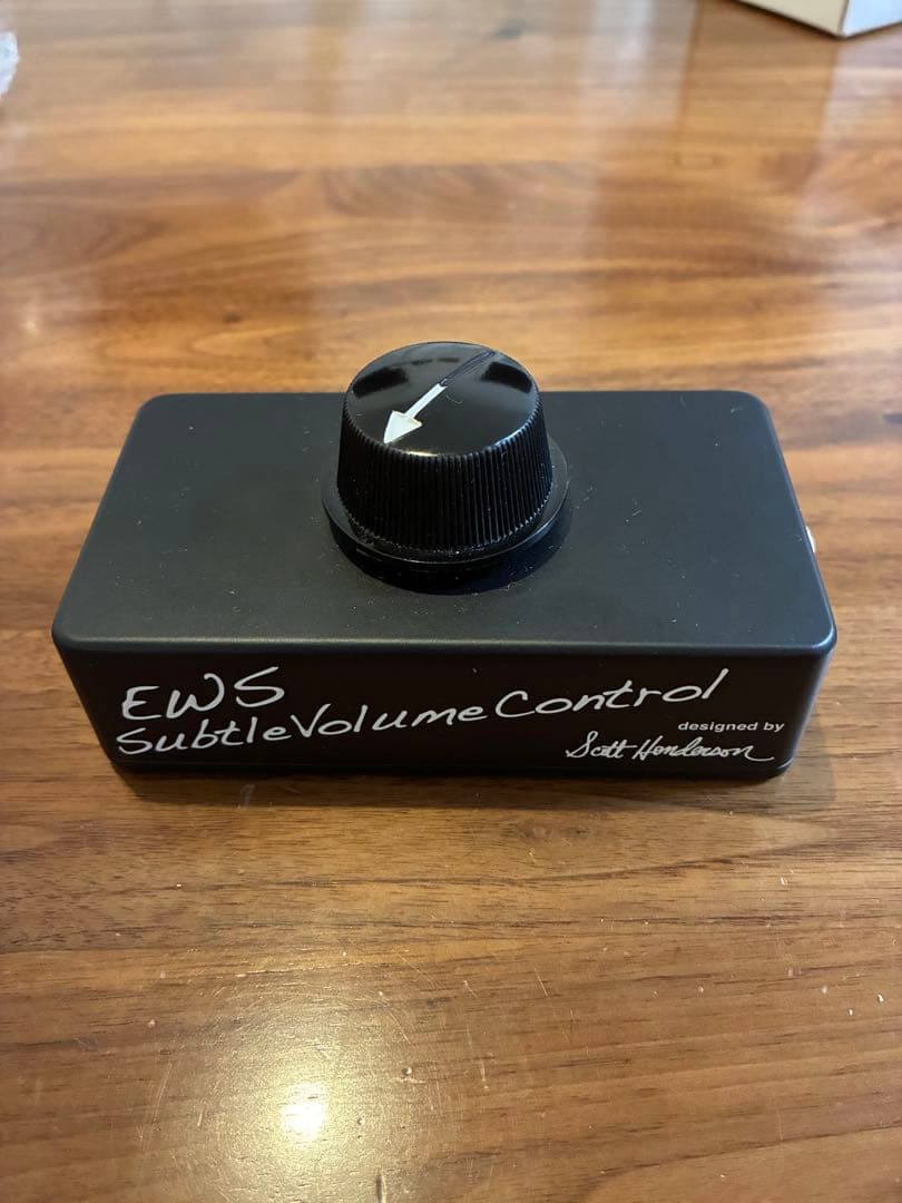 E.W.S. Subtle Volume Control スコット•ヘンダーソン