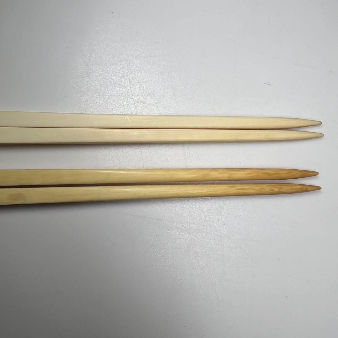 極上　箸　2膳　共箱　47g 東K8-0131☆2F