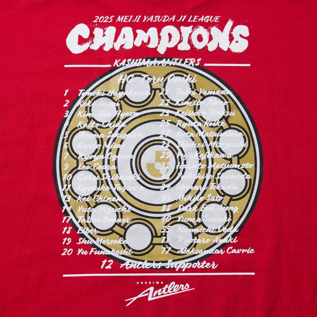T*A様 知念 慶選手のサイン入り「25Ｊ１リーグ優勝記念Tシャツ」