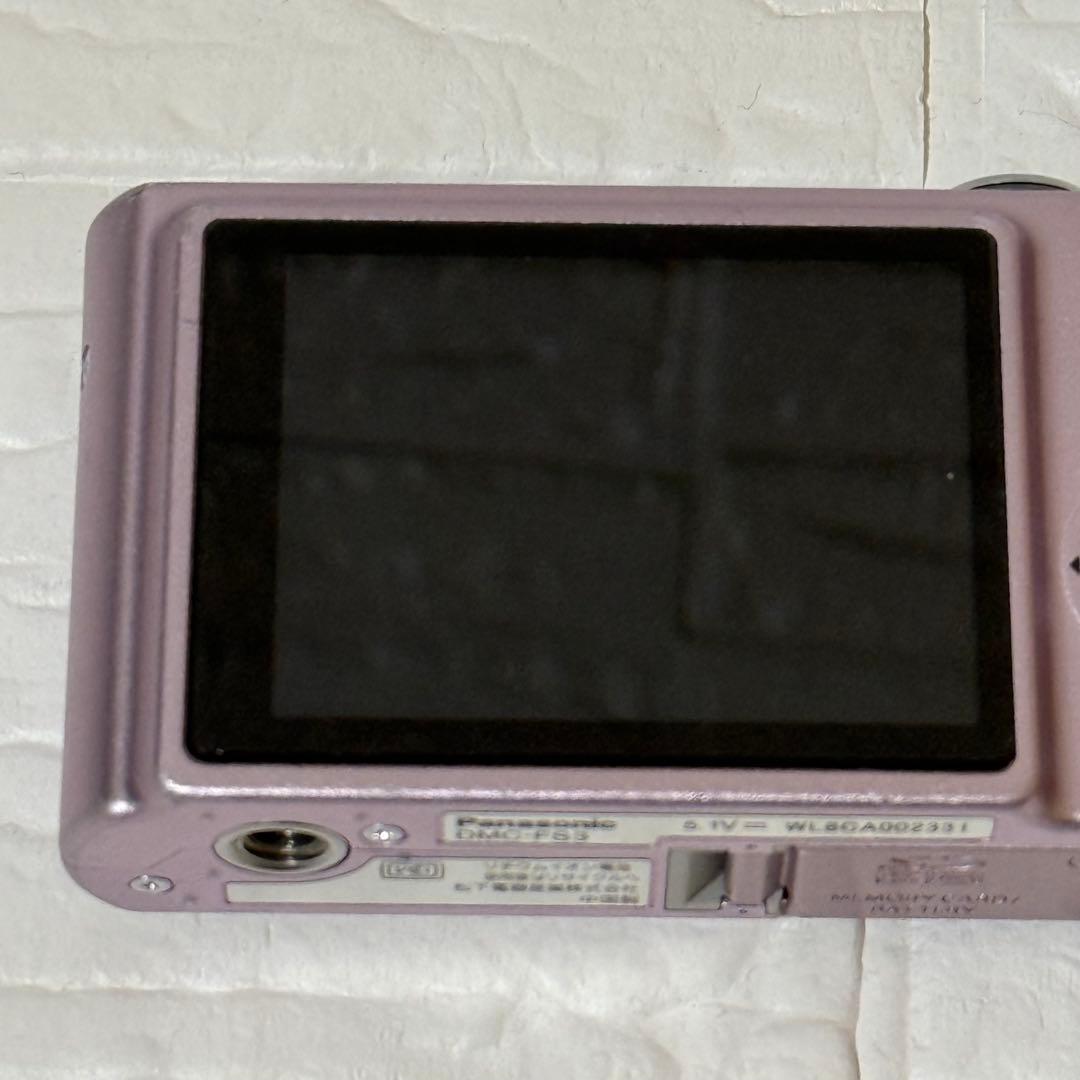Panasonic LUMIX DMC-FS3 ピンク コンデジ 本体 充電器付