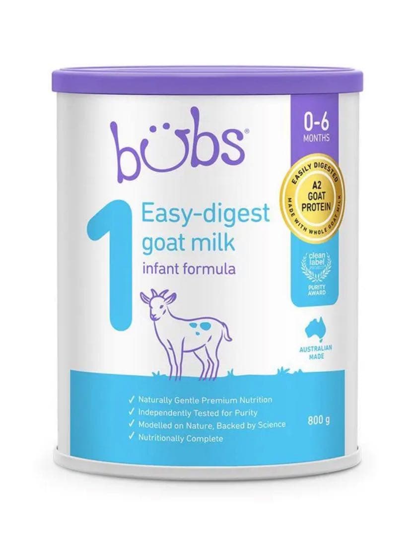 Bubs Goat Organic Milk Step1 (3缶)