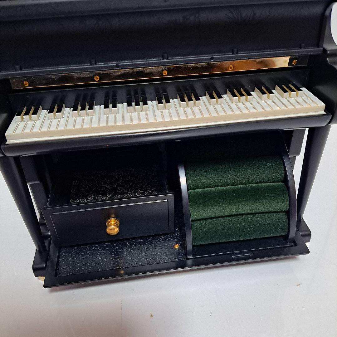 新品　ピアノ　ジュエリーボックス　小物入れ　オルゴール付き　ディスクレーション