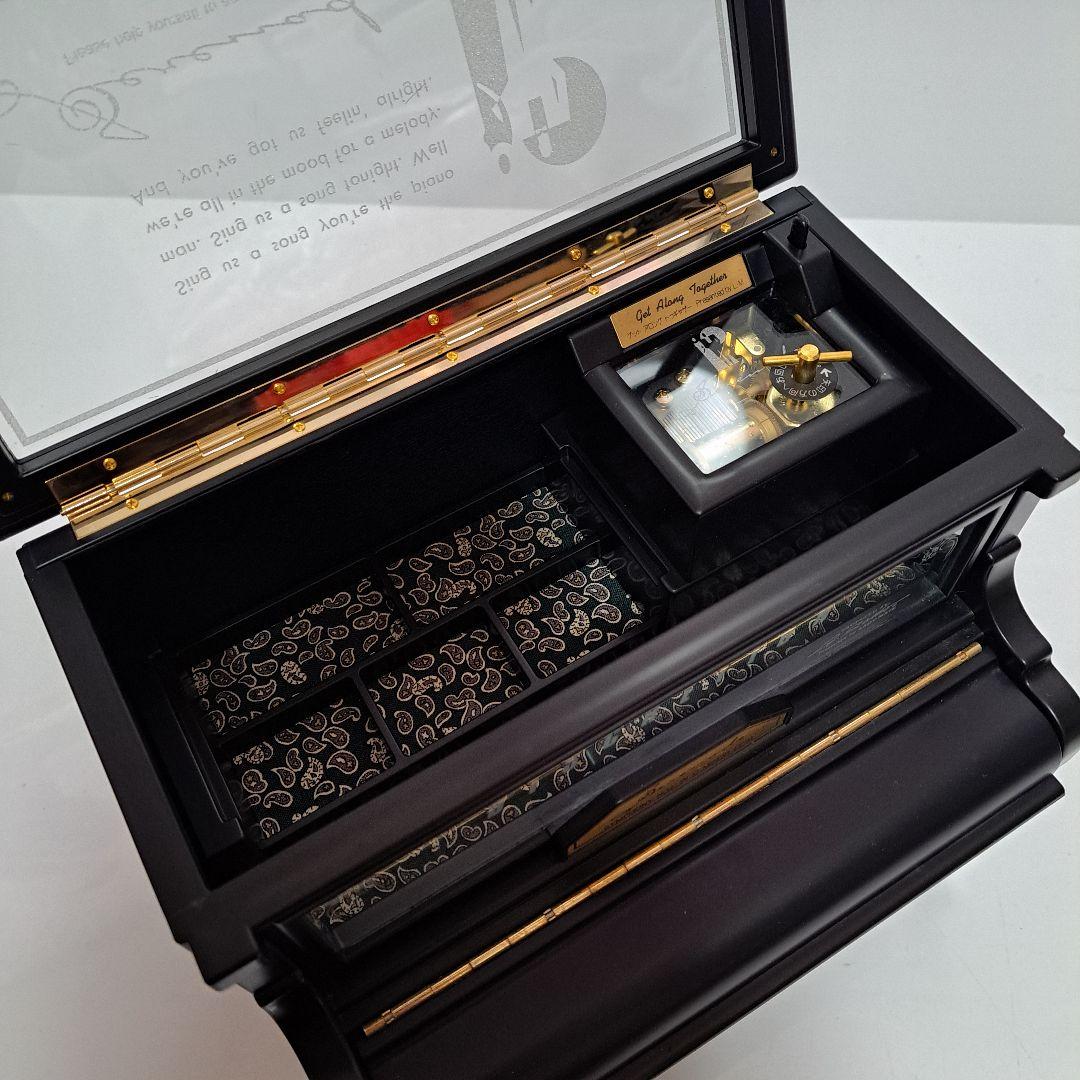 新品　ピアノ　ジュエリーボックス　小物入れ　オルゴール付き　ディスクレーション