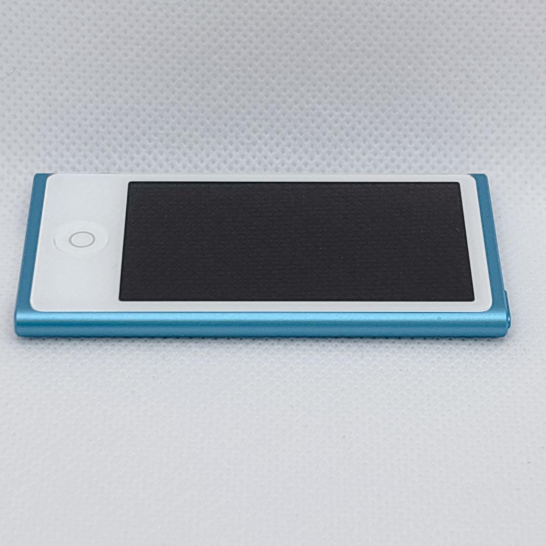 【美品】Apple iPod nano 第7世代 ブルー MD477J/A