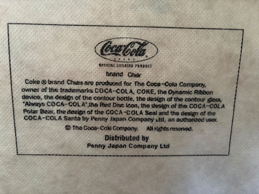 PENNY JAPAN コカコーラ チェア ダイナーチェアー