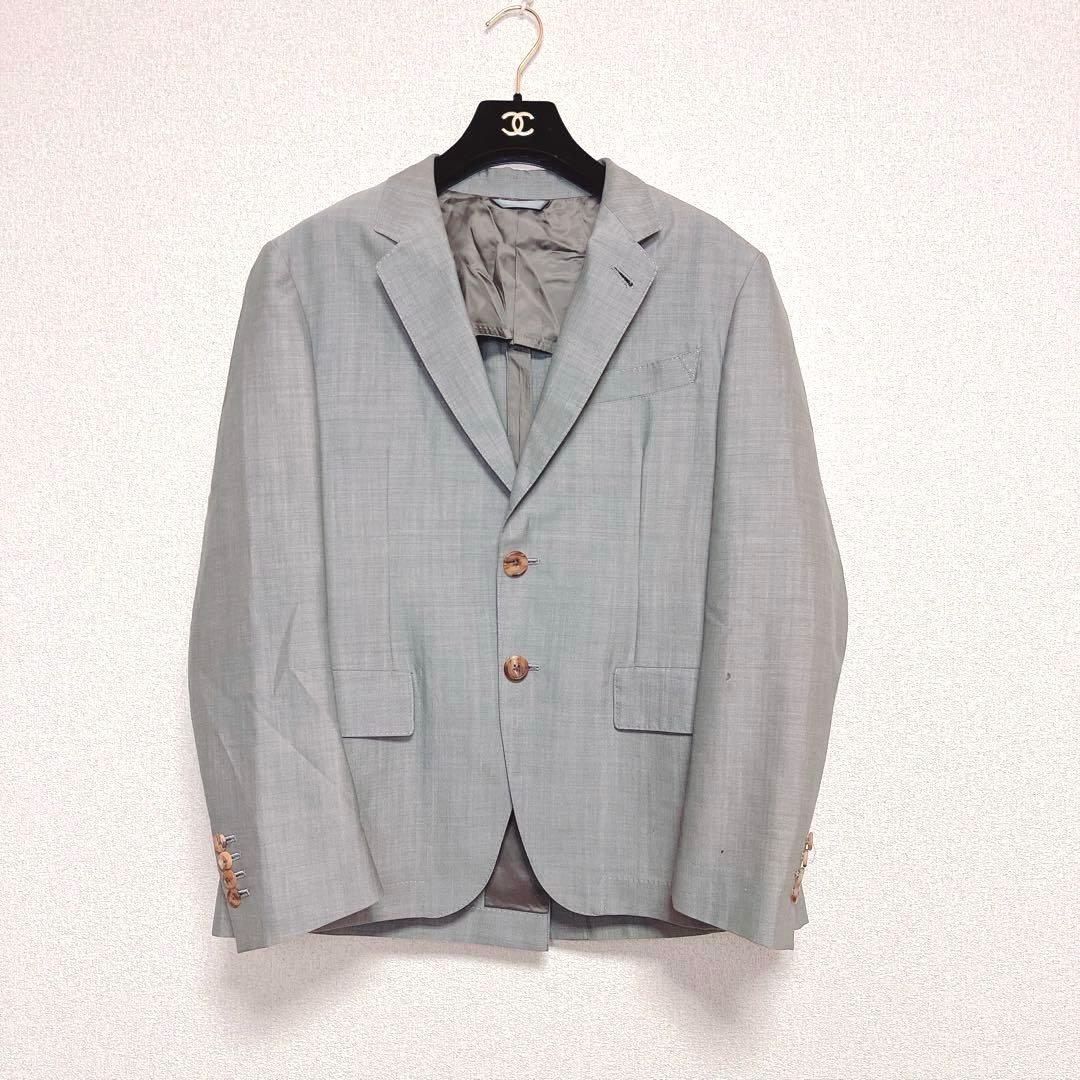Paul Smith ポールスミス グレー セットアップ スーツ 上下 XL