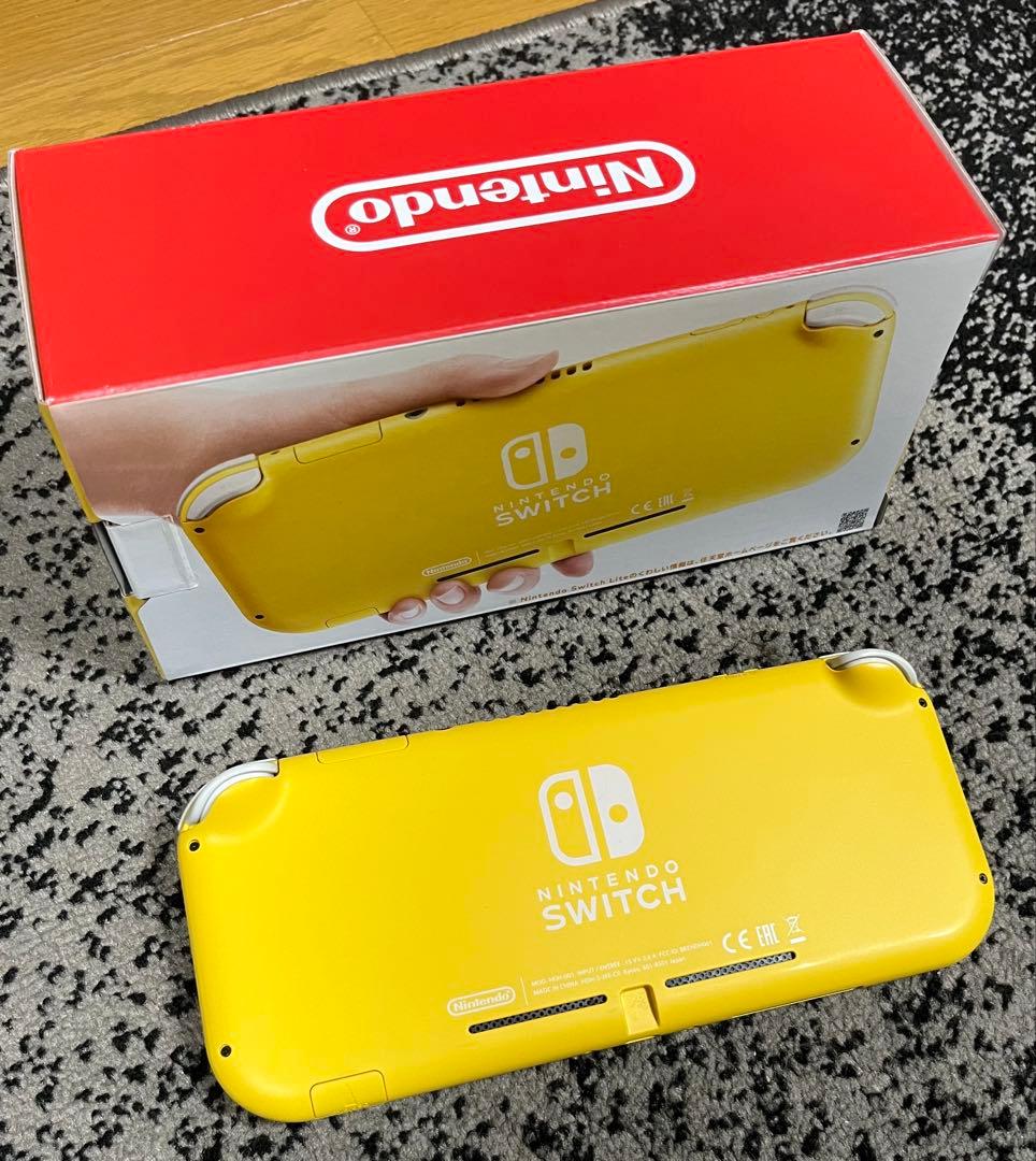注意 ジャンク品 任天堂 Nintendo Switch Lite イエロー
