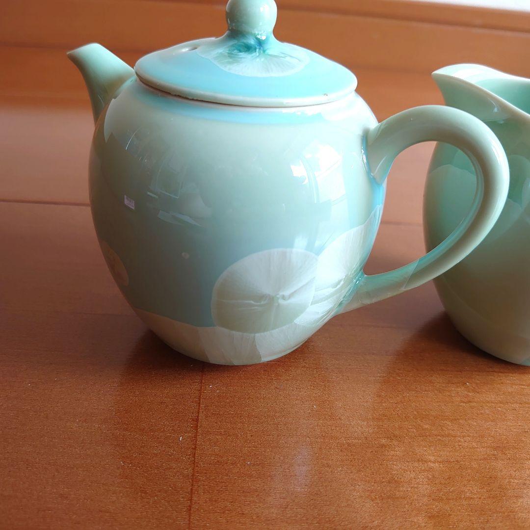 【新品】EILONG 結晶釉茶器セット　台湾