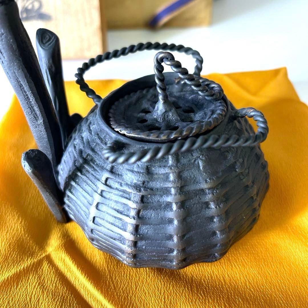 『茶道具』ショウウンカワセミ 1960 茶釜